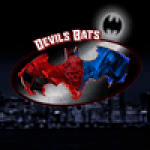 Devils Bats fly logo