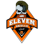 EXP ELEVEN SKULLS logo