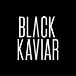 Black kaviar 974 logo