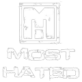 Most Hated logo
