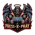 A2 PRESS X PRAY logo