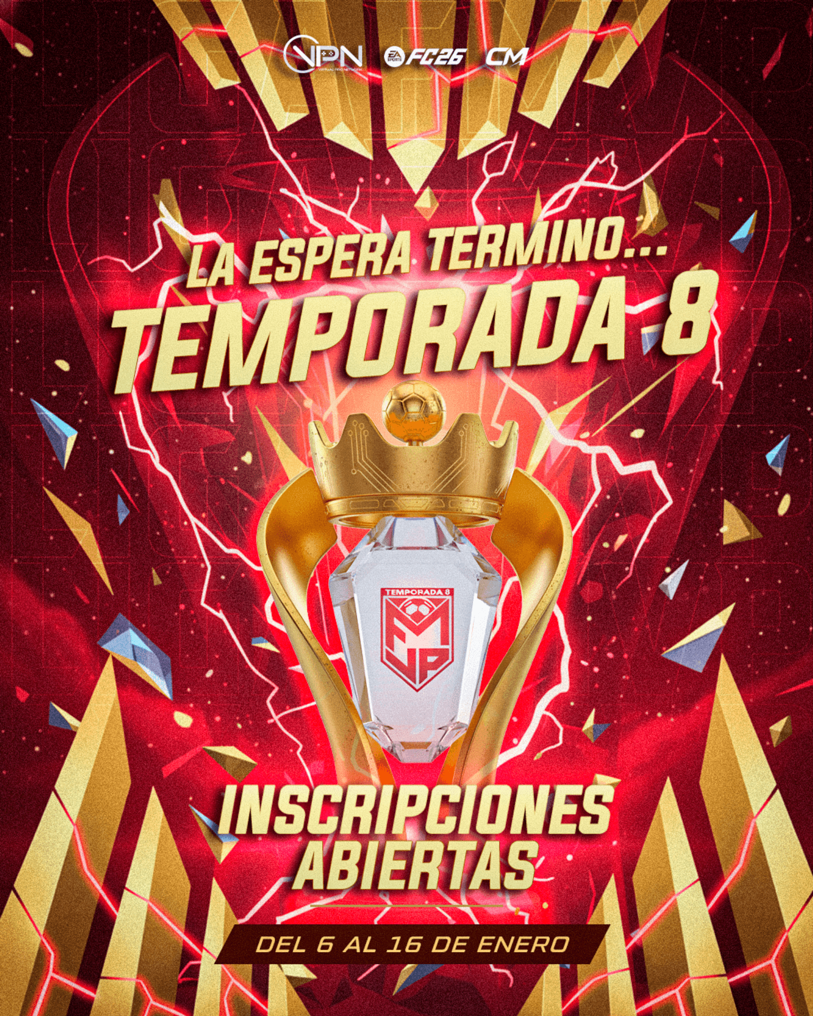 Registros FMVP PRO Temporada 8
